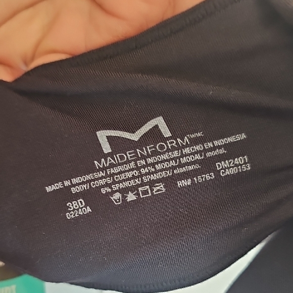 Maidenform‎ Black Underwire Bra - Picture 2 of 3